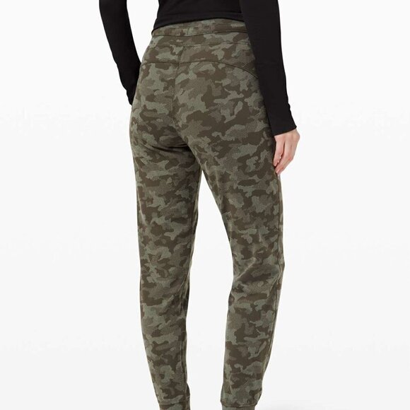 Lululemon Ready to Rulu Jogger 29" - 2 Heritage Camo Dark Olive Green Twill - Picture 3 of 8
